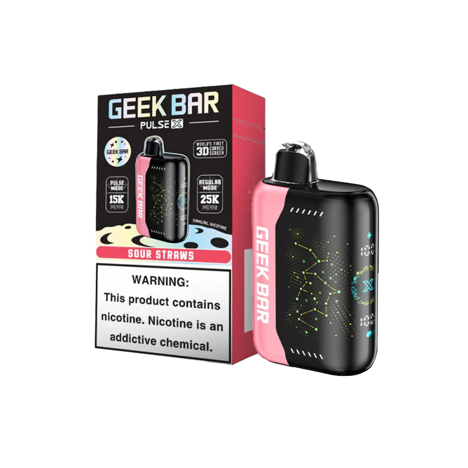 Geek Bar Pulse X Sour Straws