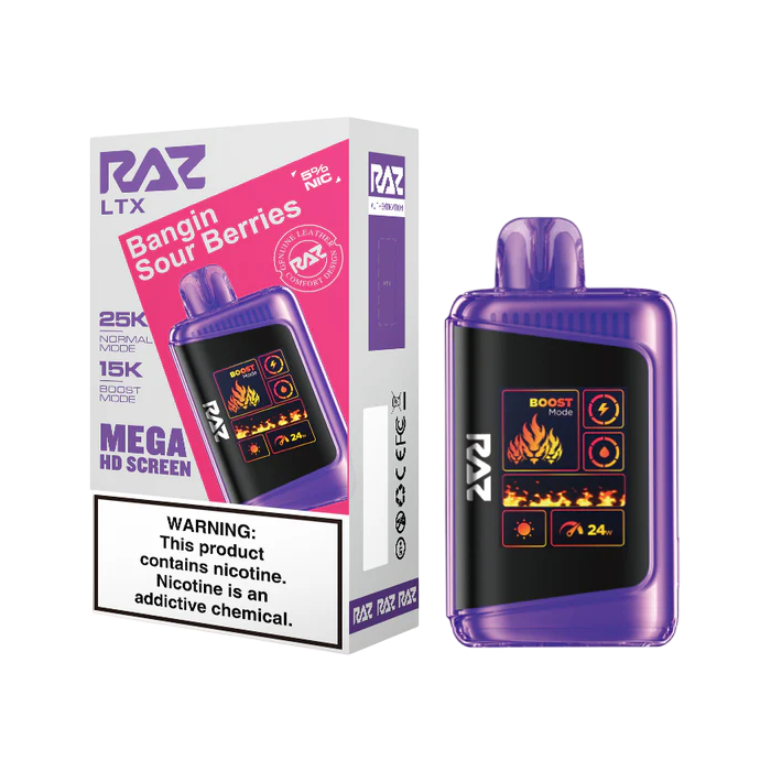 Raz LTX Bangin Sour Berries