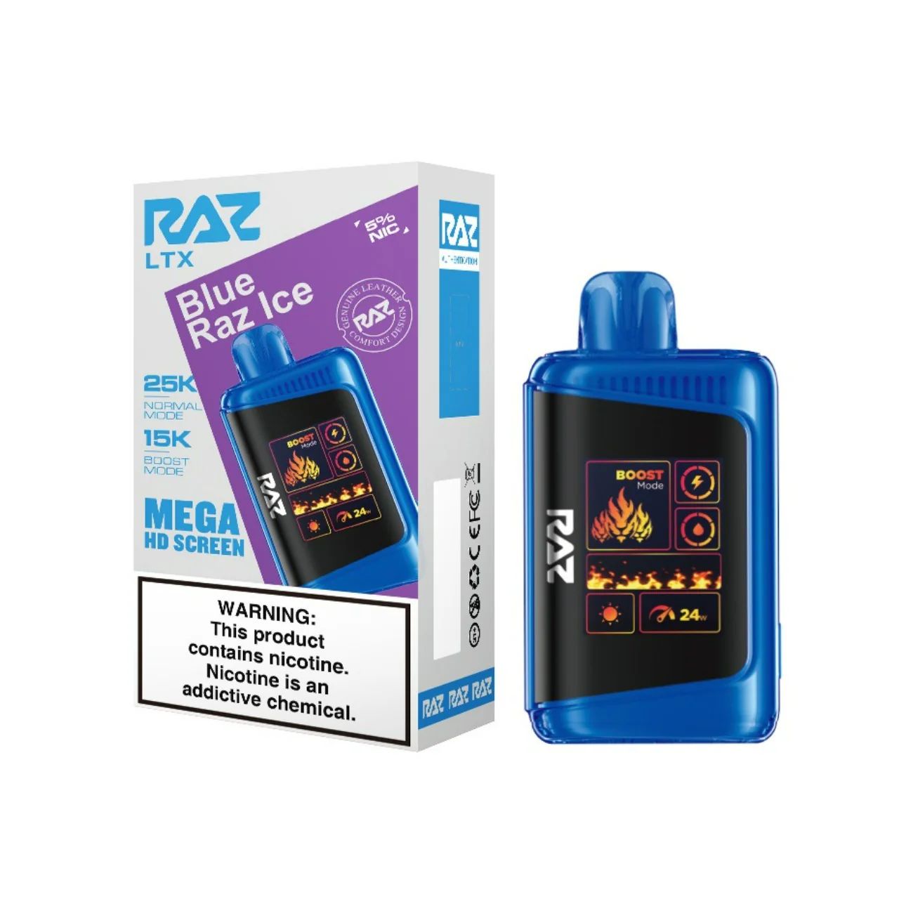 Raz LTX Blue Razz Ice