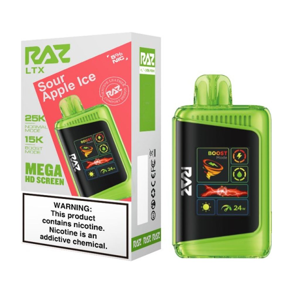 Raz LTX Sour Apple Ice