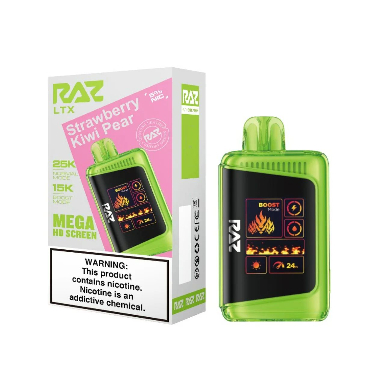 Raz LTX Strawberry Kiwi Pear