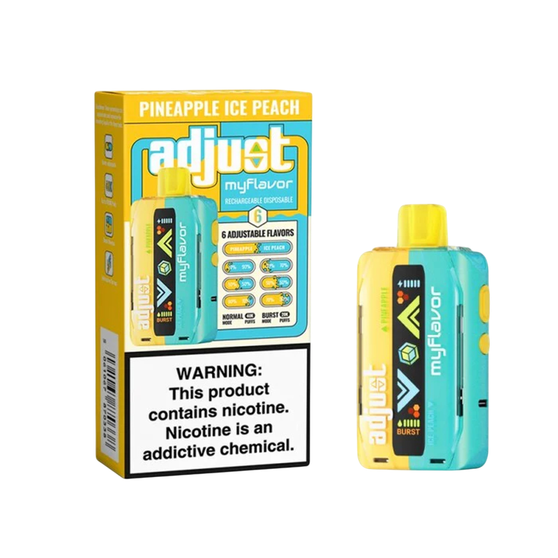 Adjust Myflavor Pineapple Peach Ice