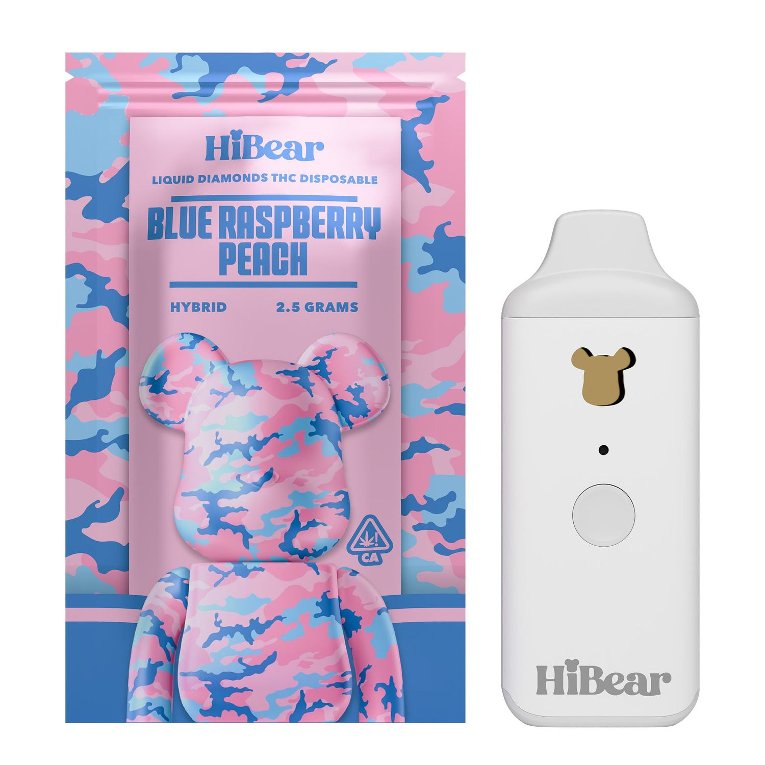 Hi-Bear Blue Raspberry Peach