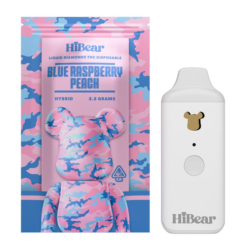 Hi-Bear Blue Raspberry Peach