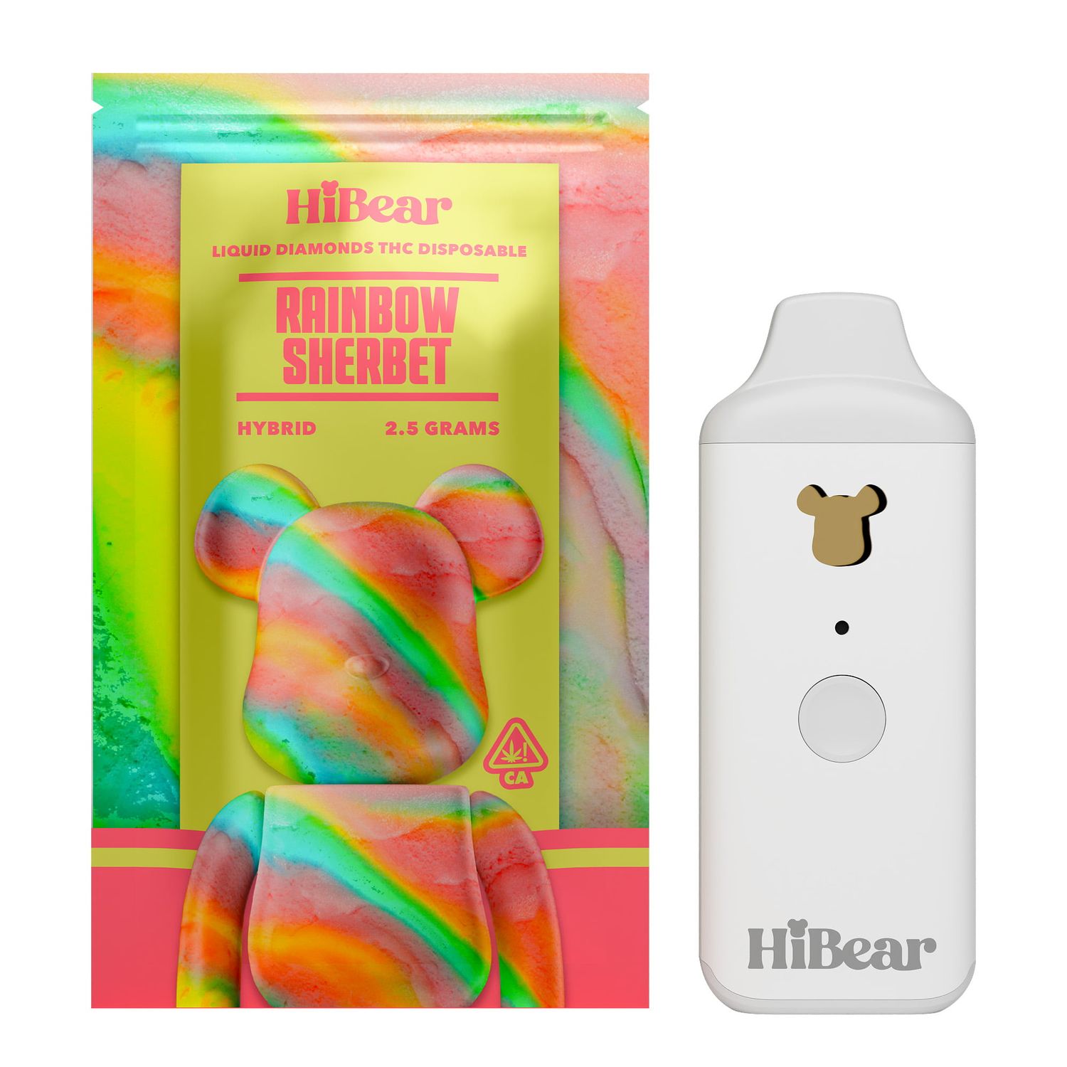 HiBear Rainbow Sherbert