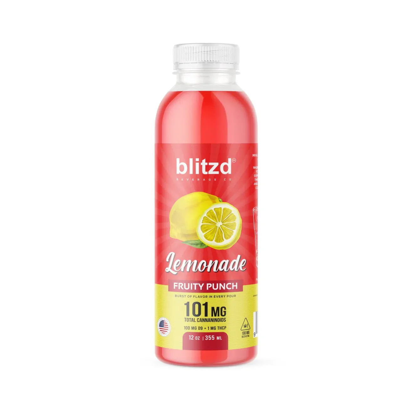 Blitzd Fruity Punch Btl 12FL Oz