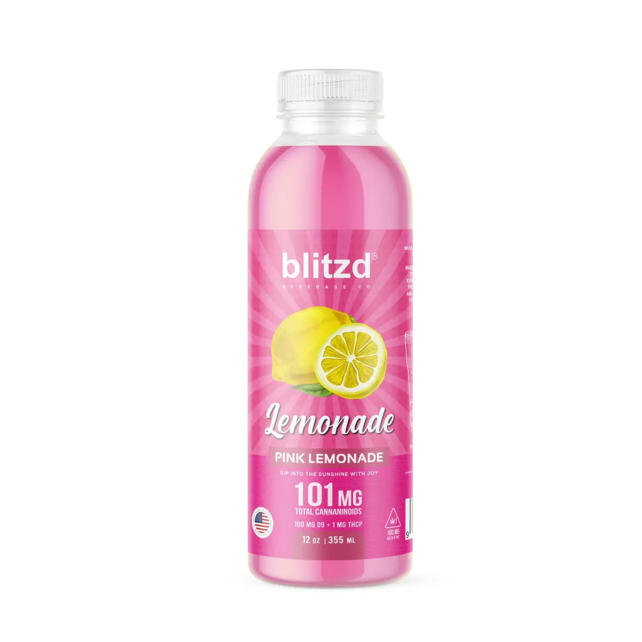 Blitzd Pink Lemonade Btl 12FL Oz