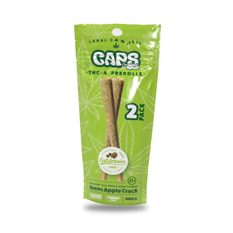 Caps 2Ct Green Apple Crack (Box of 10)