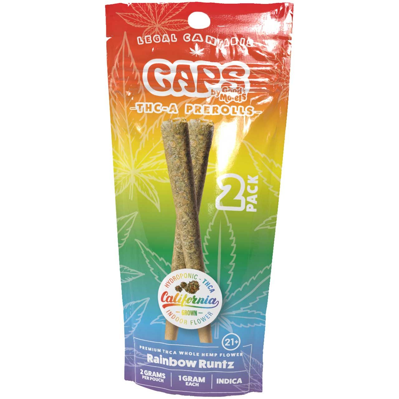 Caps 2Ct Rainbow Runtz (Box of 10)