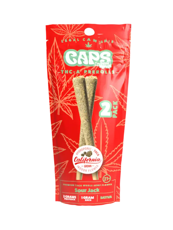 Caps 2Ct Sour Jack (Box of 10)