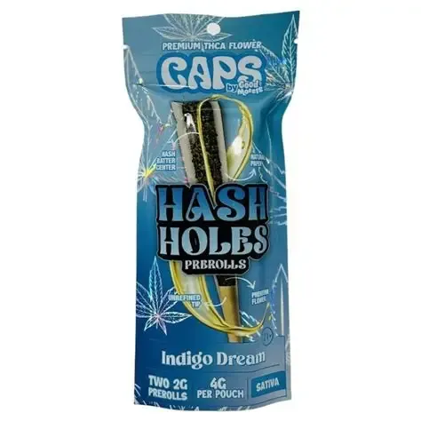 Caps Hash Holes Indigo Dream