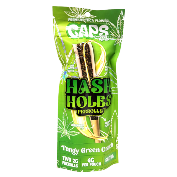 Caps Hash Holes Tangy Green Crack