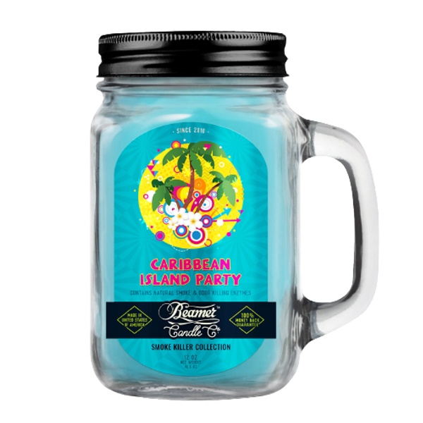 Beamer Candle Large, Caribbean Island Party