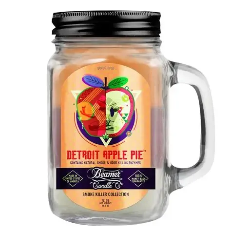 Beamer Candle Large, Detroit Apple Pie