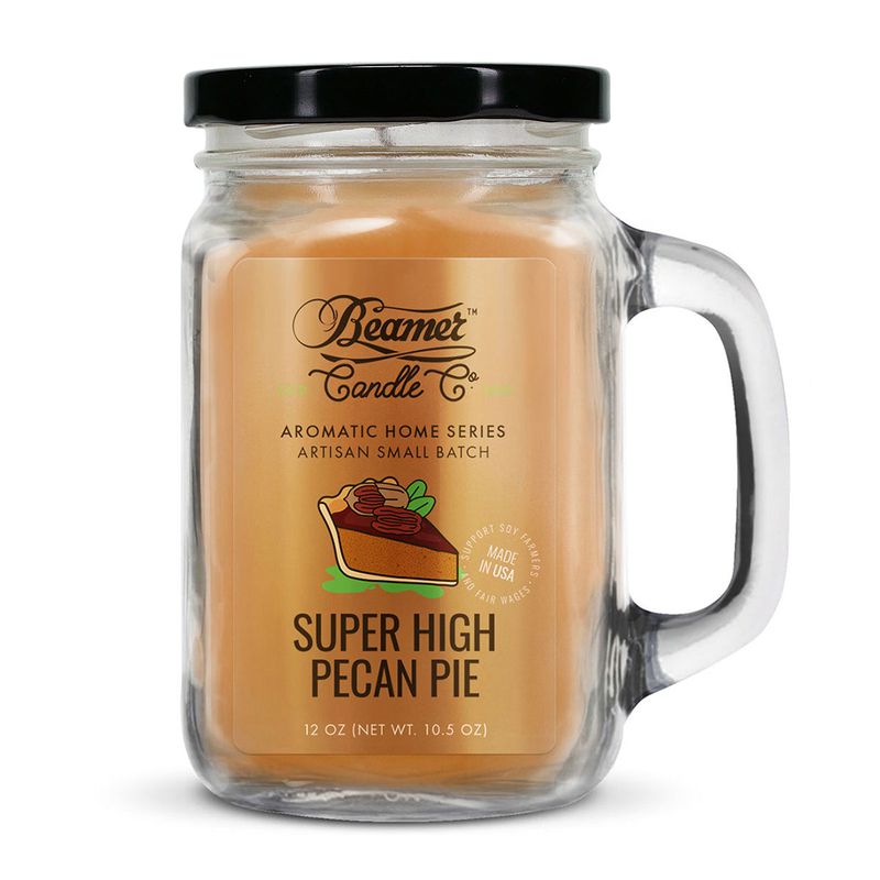 Beamer Candle Small, Super High Pecan Pie