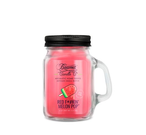 Beamer Candle Small, Red F#ing Melon Pop