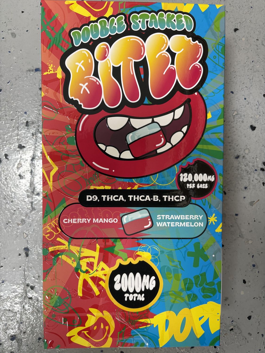 Double Stacked Bites - Cherry Mango / Strawberry Watermelon