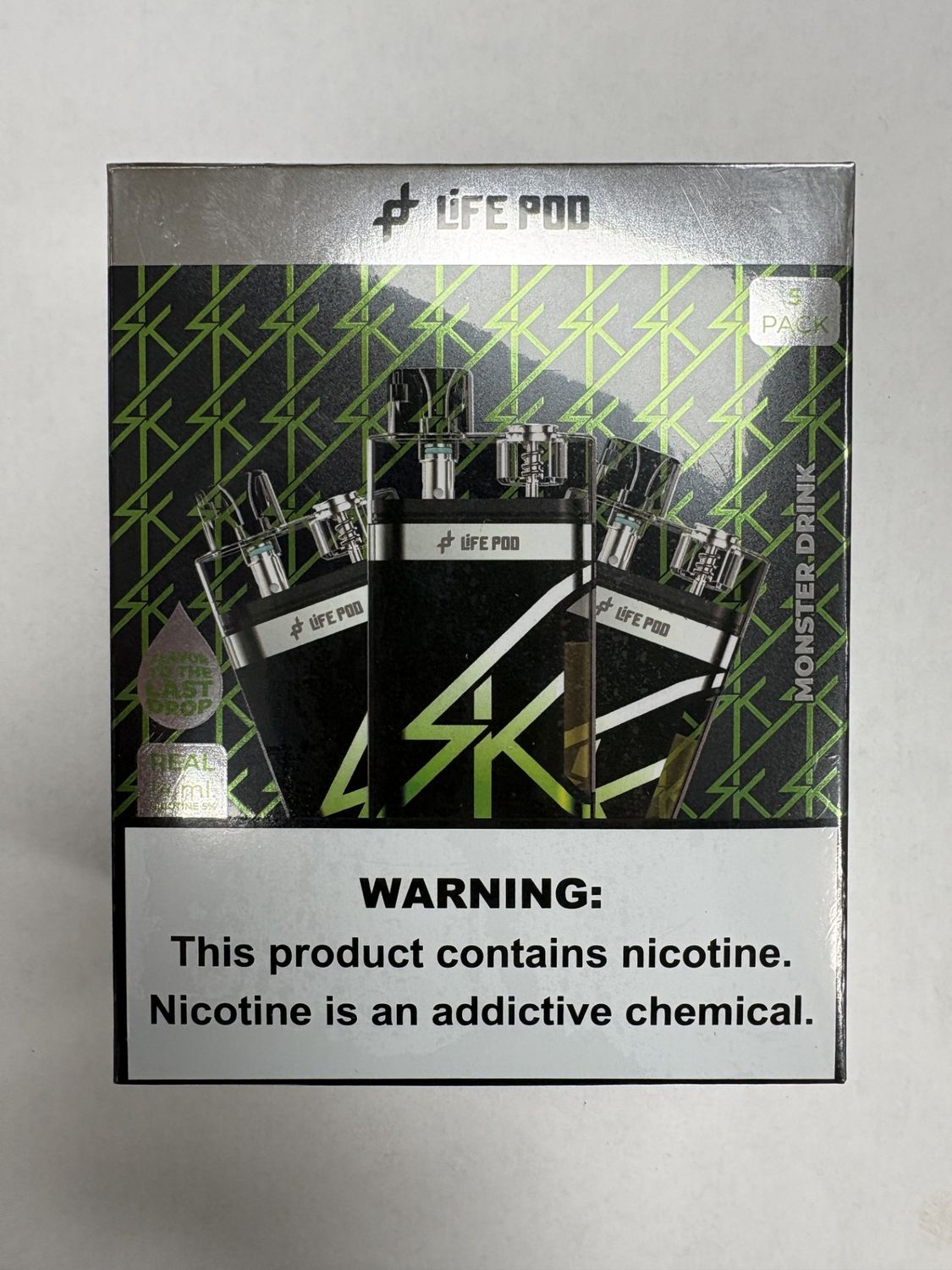 Life Pod Monster Drink