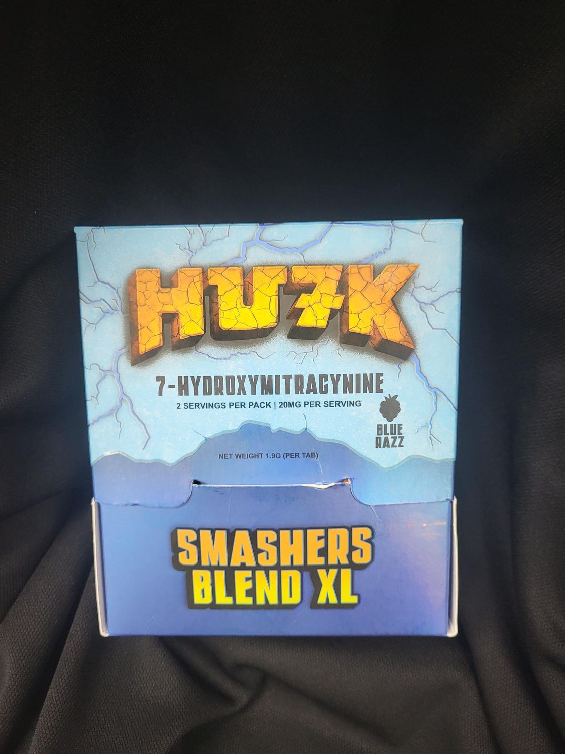 Hulk Smash Blend 7-Hydroxy (5x40Mg) 30 Pack (Blue Razz)
