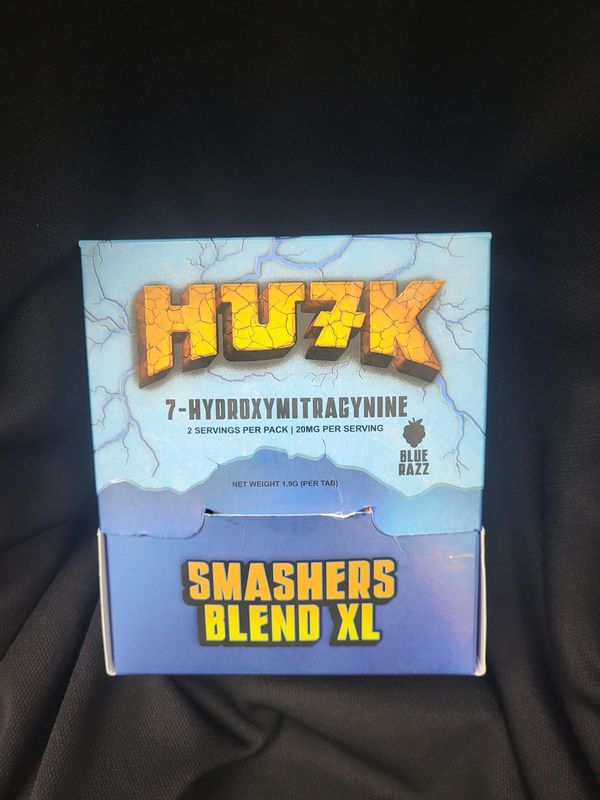 Hulk Smash Blend 7-Hydroxy (5x40Mg) 30 Pack (Blue Razz)