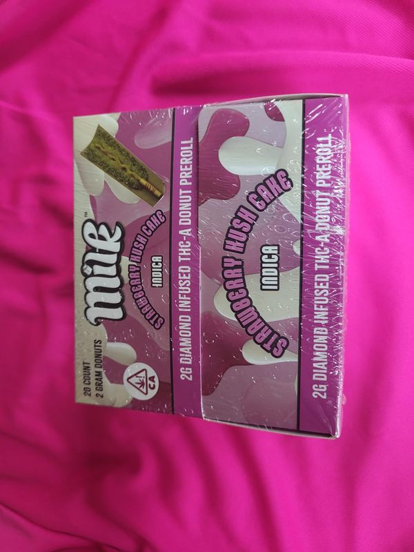Milk Pre-Rolls Strawberry Kush Cake
