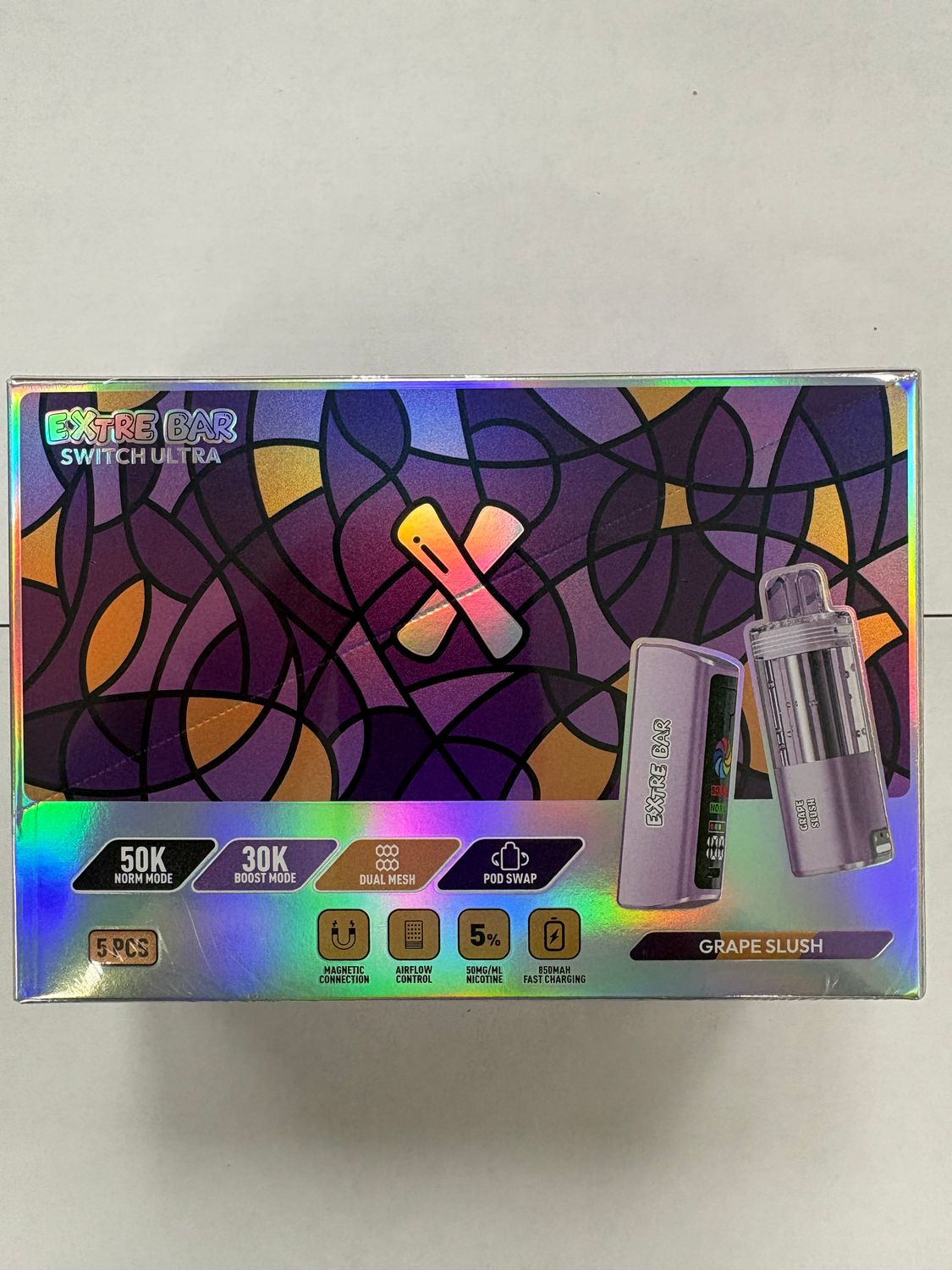 Extre Bar Grape Slush (50K)