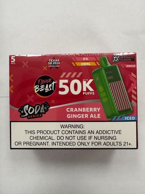 Flavor Beast Cranberry Ginger Ale