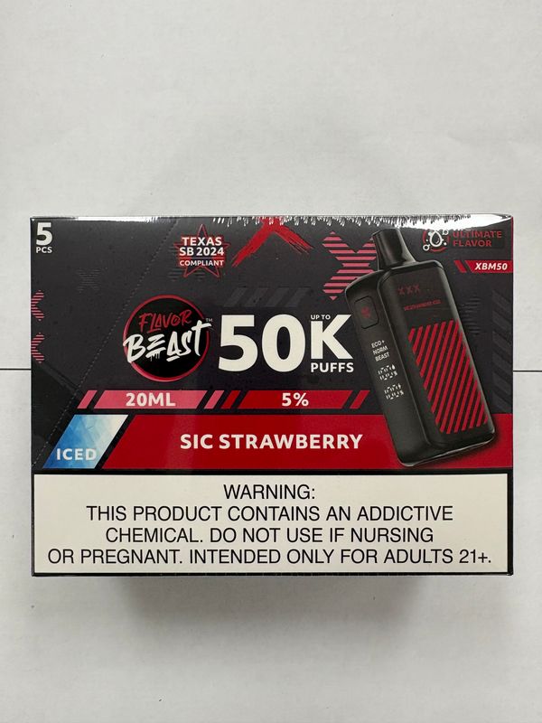 Flavor Beast Sic Strawberry