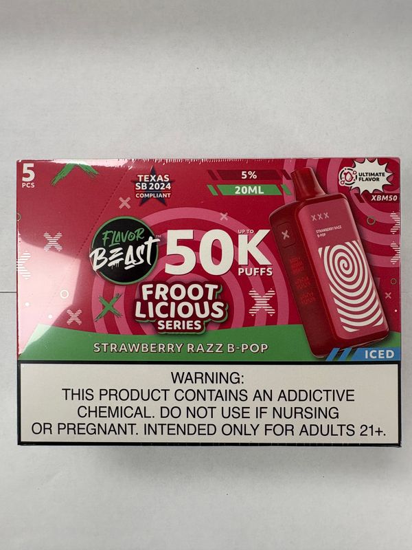 Flavor Beast Strawberry Razz B-Pop