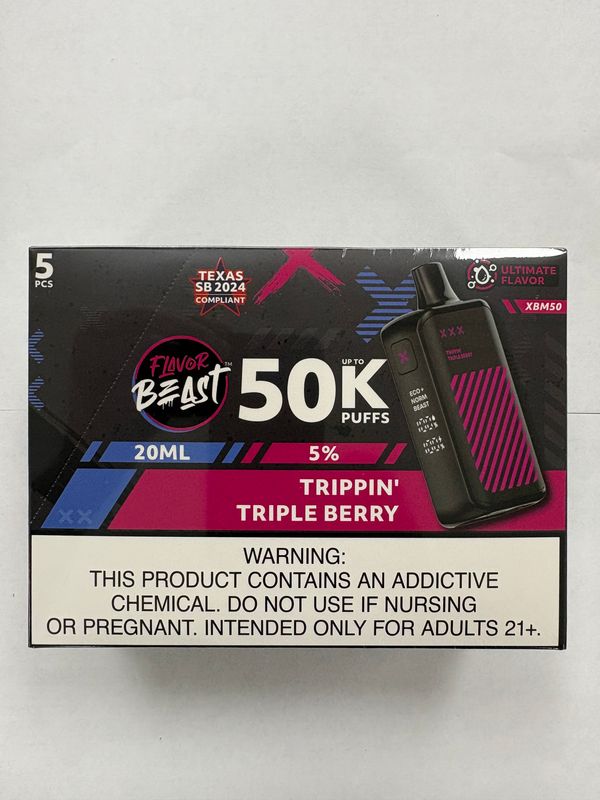 Flavor Beast Trippin Triple Berry