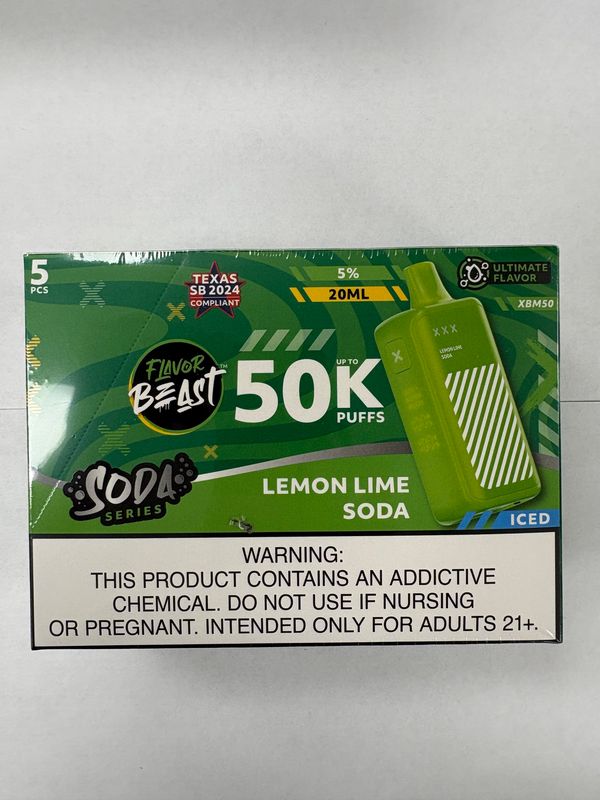 Flavor Beast Lemon Lime Soda