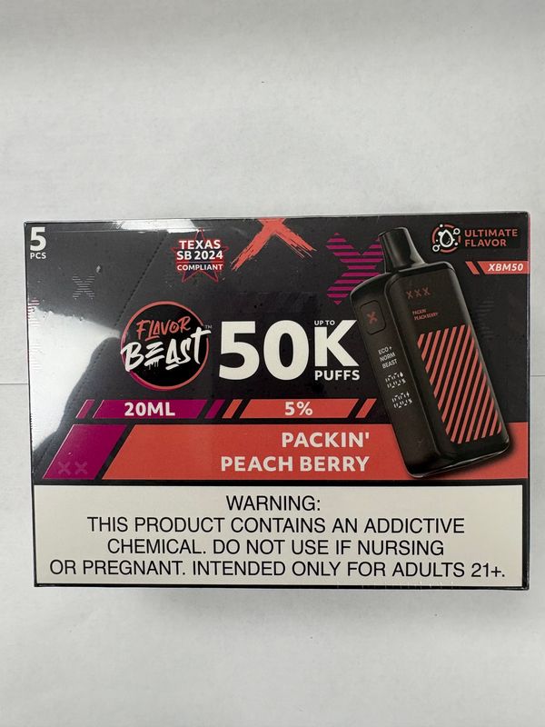 Flavor Beast Packin Peach Berry