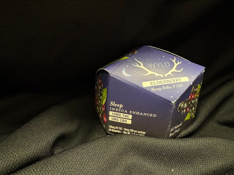 WYLD Elderberry Indica 10MG THC 5MG CBN