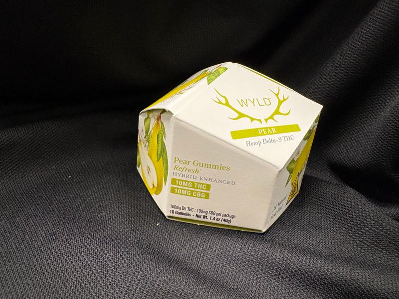 WYLD Pear Hybrid 10MG THC 10MG CBG