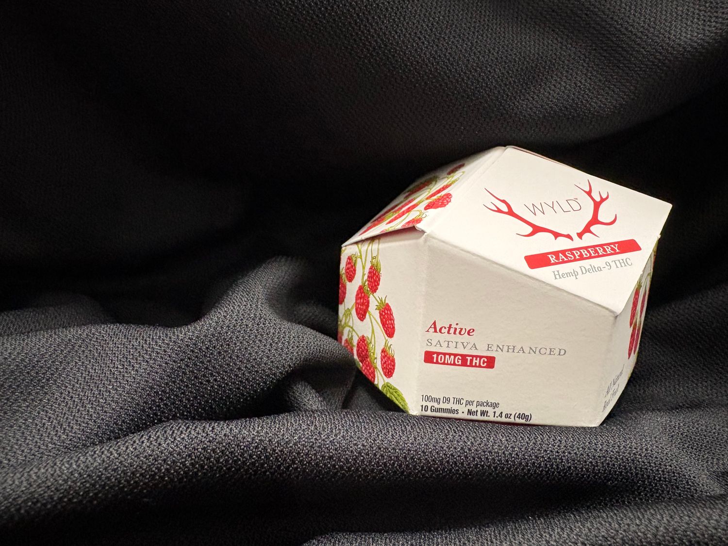 WYLD Raspberry Sativa 10 MG THC