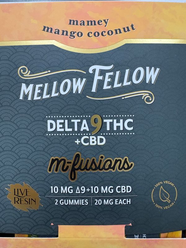 Mellow Fellow m-Fusions 2pk Mamey Mango Coconut