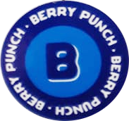 Berry Punch Cap Label Blizzard Bottle - 150/set