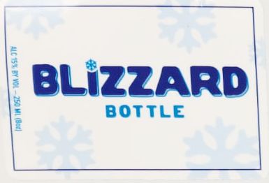 8oz Tall Blizzard Bottle Labels - 250/set