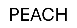 Peach