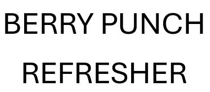 Berry Punch Refresher