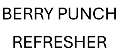 Berry Punch Refresher