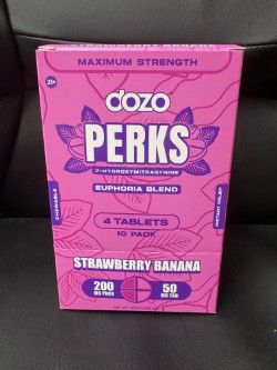 Dozo Perks Strawberry Banana 10 Pac