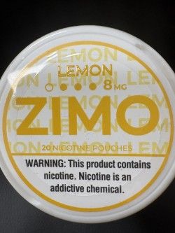 Zimo 8MG/ Nic Pouches Lemon
