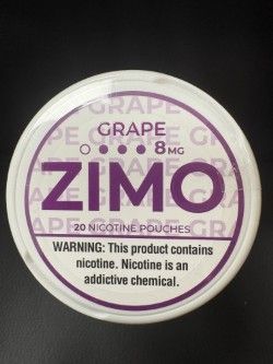 Zimo 8MG/ Nic Pouches Grape