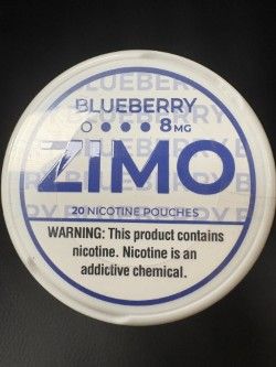 Zimo 8MG/ Nic Pouches Blueberry