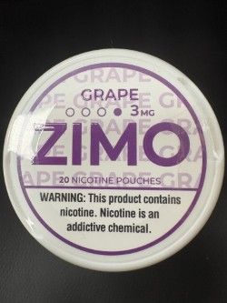 Zimo 3MG/ Nic Pouches Grape