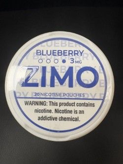 Zimo 3MG/ Nic Pouches Blueberry