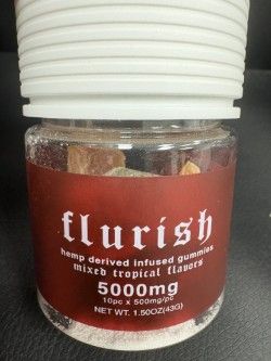 Flurish Tropical Gummies (individual Jars)