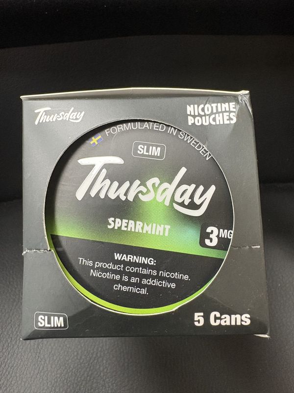 Thursday SP 3MG Spearmint