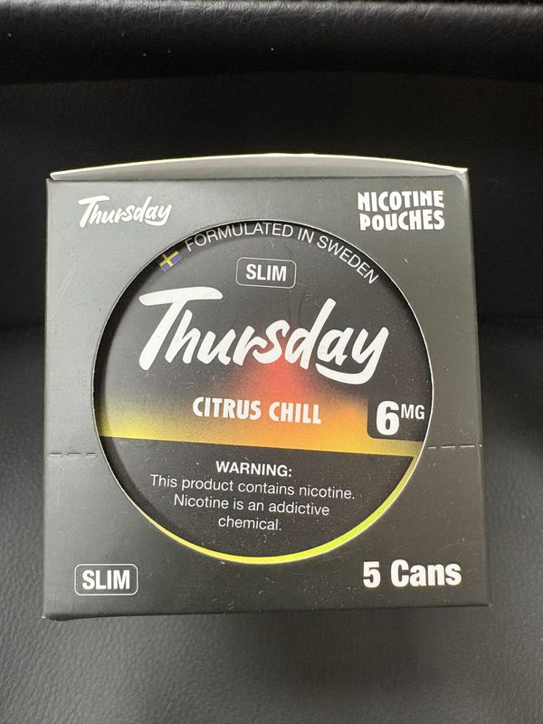 Thursday SP 6MG Citrus Chill